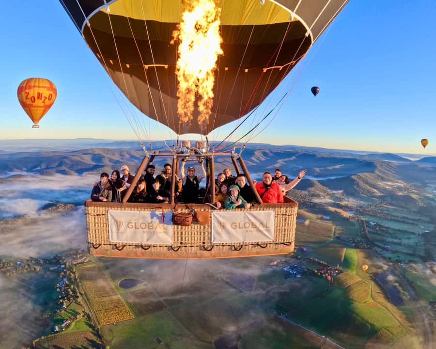 Yarra Valley: Hot Air Balloon with Breakfast & CBD Transfers - Breakfast at Balgownie Estate