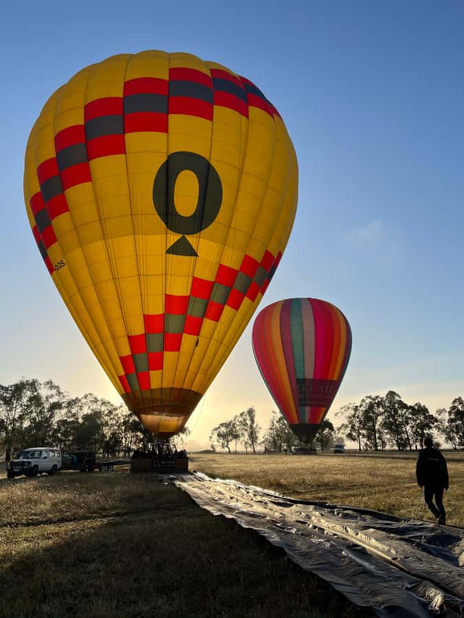 Yarra Valley : Hot Air Ballooning - Photos, certificates, and the optional breakfast