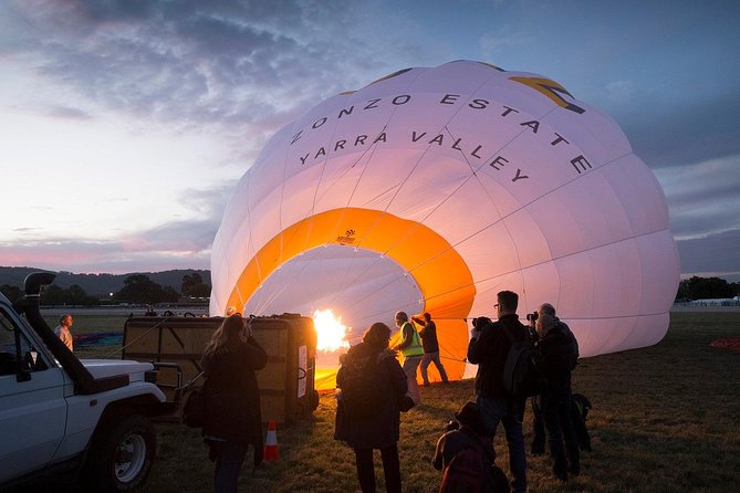 Yarra Valley Sunrise Balloon Flight with GoPro Photos - Why a sunrise flight works so well in the Yarra Valley
