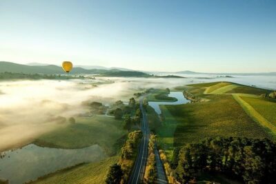 Yarra Valley Sunrise Balloon Flight with GoPro Photos